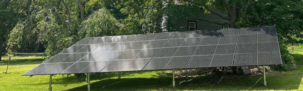 Tolland Solar Residential Ground Mount